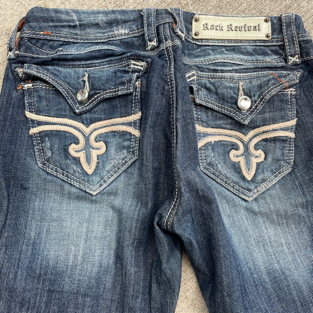 Rock revival slim cut jeans